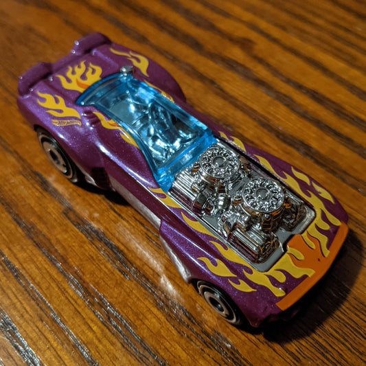 Rodger Dodger 2.0 (Purple) - Muscle Mania - Hot Wheels Basic Loose (2019)