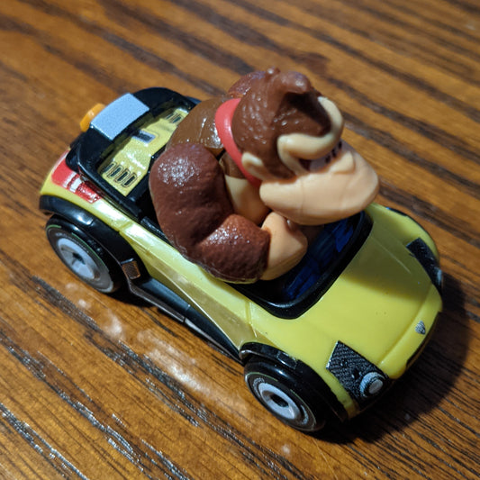 Donkey Kong Sports Coupe - Mario Kart Character Cars - Hot Wheels Loose (2019)