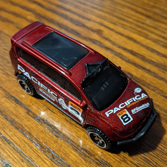Chrysler Pacifica (Red) - Baja Blazers - Hot Wheels Basic Loose (2020)