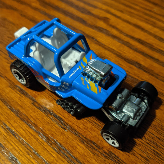 '42 Willys MB Jeep (Blue) - Baja Blazers - Hot Wheels Basic Loose (2020)