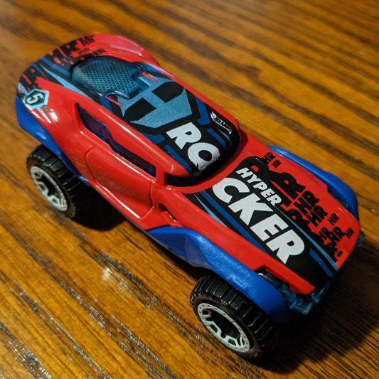 Hyper Rocker (Red) - Baja Blazers - Hot Wheels Basic Loose (2020)