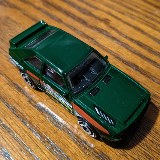 '84 Audi Sport Quattro (Dark Green) - Baja Blazers - Hot Wheels Basic Loose (2019)