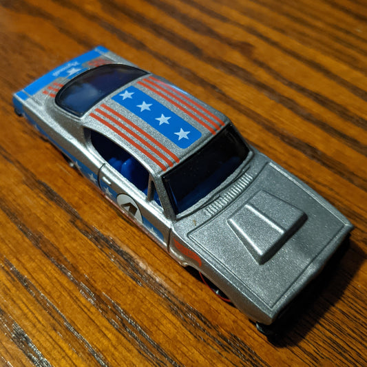 '68 Hemi Barracuda (Silver) - Stars and Stripes - Hot Wheels Basic Loose (2020)