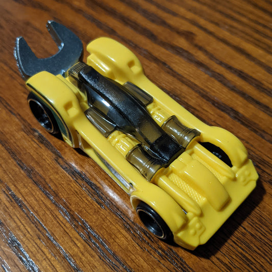 Tooligan (Yellow) - Experimotors - Hot Wheels Basic Loose (2018)