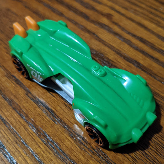 Slide Kick (Green) - Experimotors - Hot Wheels Basic Loose (2019)