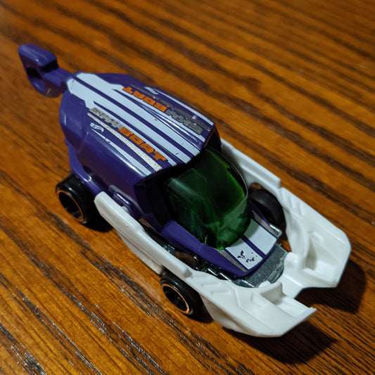 Sky Boat (Purple) - Experimotors - Hot Wheels Basic Loose (2019)