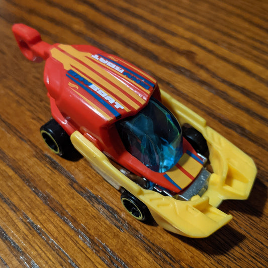 Sky Boat (Red) - Experimotors - Hot Wheels Basic Loose (2019)