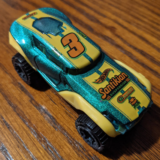 Hyper Rocker (Metalflake Green) - Experimotors - Hot Wheels Basic Loose (2019)