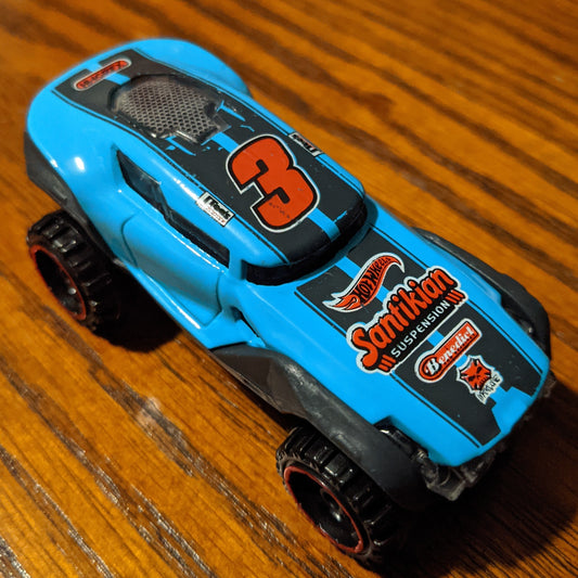 Hyper Rocker (Light Blue) - Experimotors - Hot Wheels Basic Loose (2019)