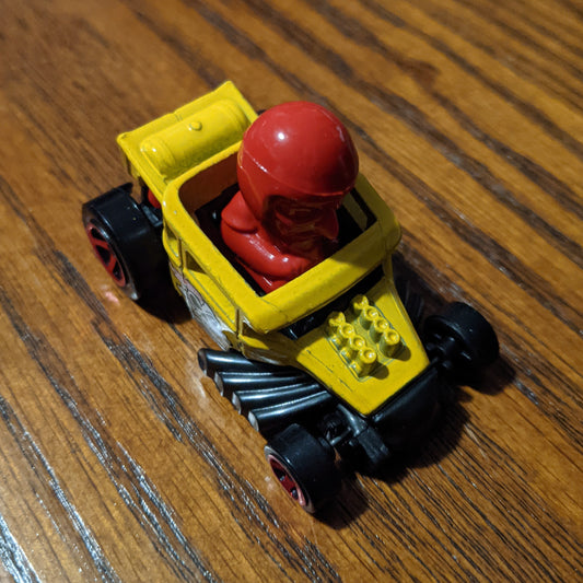 Skull Shaker (Yellow) - Experimotors - Hot Wheels Basic Loose (2019)