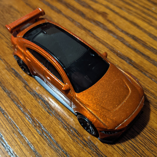 Jaguar XE SV Project 8 (Metallic Orange) - Factory Fresh - Hot Wheels Basic Loose (2019)