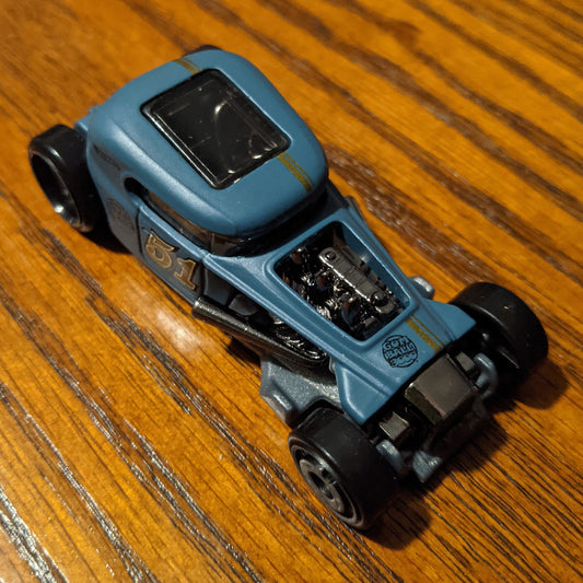 Mod Rod (Matte Blue) - Factory Fresh - Hot Wheels Basic Loose (2019)