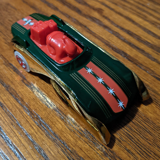 Rockin' Santa Sled (Dark Green) - Experimotors - Hot Wheels Basic Loose (2020)