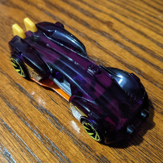Slide Kick (Clear Purple) - Experimotors - Hot Wheels Basic Loose (2020)