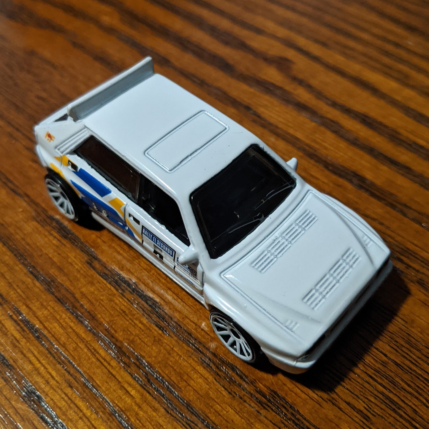 Lancia Delta Integrale (White) - Baja Blazers - Hot Wheels Basic Loose (2021)