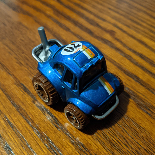 '70 Volkswagen Baja Bug (Blue) - Baja Blazers - Hot Wheels Basic Loose (2021)