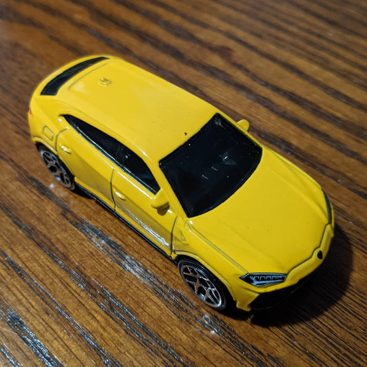 '17 Lamborghini Urus (Yellow) - HW Exotics - Hot Wheels Basic Loose (2020)