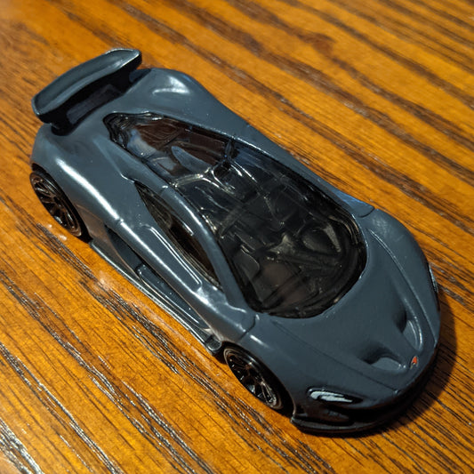 McLaren P1 (Dark Gray) - HW Exotics - Hot Wheels Basic Loose (2020)
