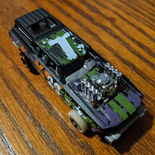 Cruise Bruiser (Black) - HW Art Cars - Hot Wheels Basic Loose (2020)