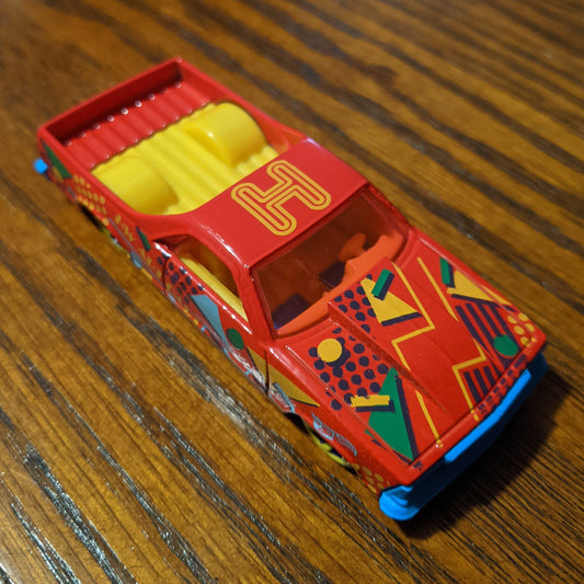 '80 El Camino (Red) - HW Art Cars - Hot Wheels Basic Loose (2021)