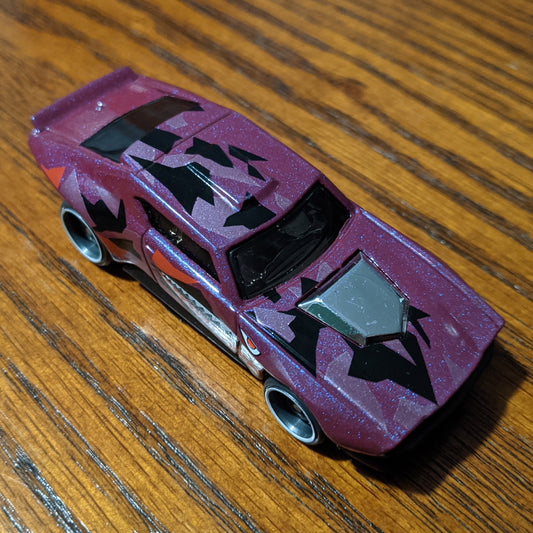 Muscle Bound (Pearl Purple) - Speed Blur - Hot Wheels Basic Loose (2019)