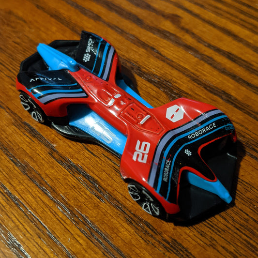 Roborace Robocar (Red) - Speed Blur - Hot Wheels Basic Loose (2020)