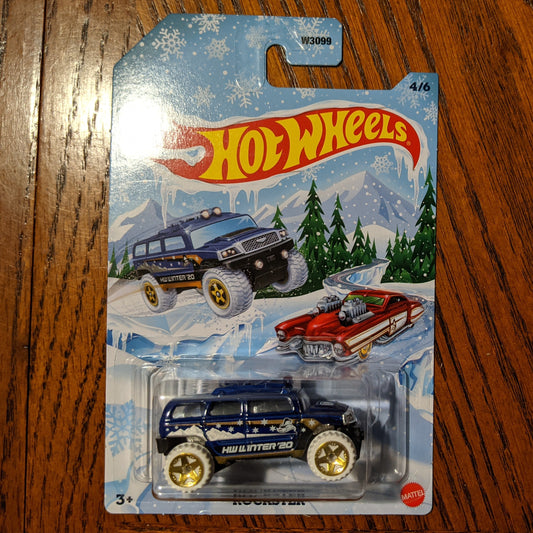 Rockster (Metalflake Blue) - HW Winter - Hot Wheels Basic (2020)