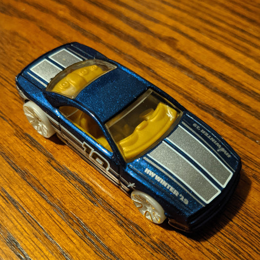 Muscle Tone (Blue) - Holiday Hot Rods - Hot Wheels Basic Loose (2019)