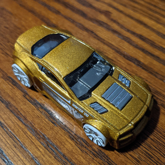 Torque Twister (Metalflake Gold) - HW Winter - Hot Wheels Basic Loose (2020)