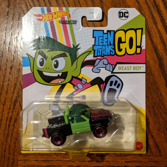 Beast Boy - Teen Titans Go! Character Cars - Hot Wheels Animation (2021)