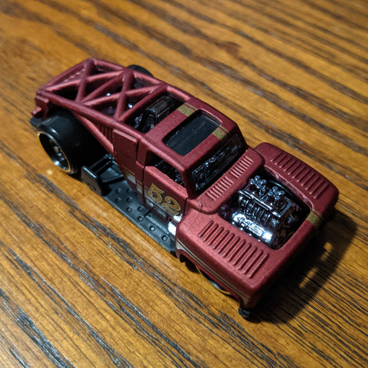 Erikenstein Rod (Matte Red) - HW Hot Trucks - Hot Wheels Basic (2020)