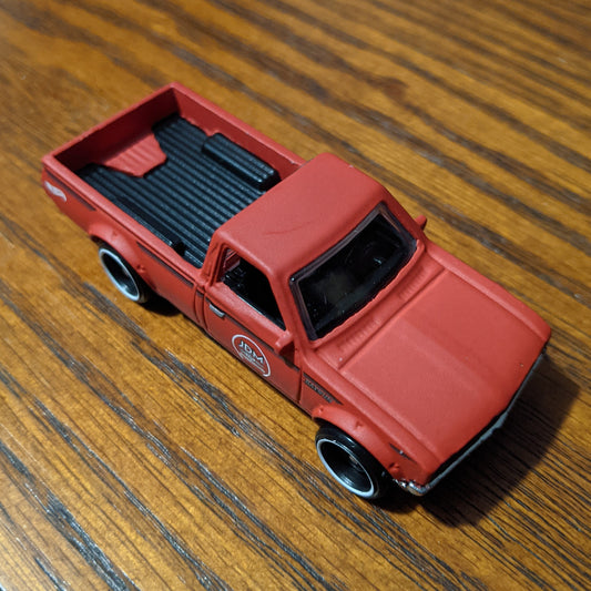Datsun 620 (Red Oxide Matte) - HW Hot Trucks - Hot Wheels Basic Loose (2020