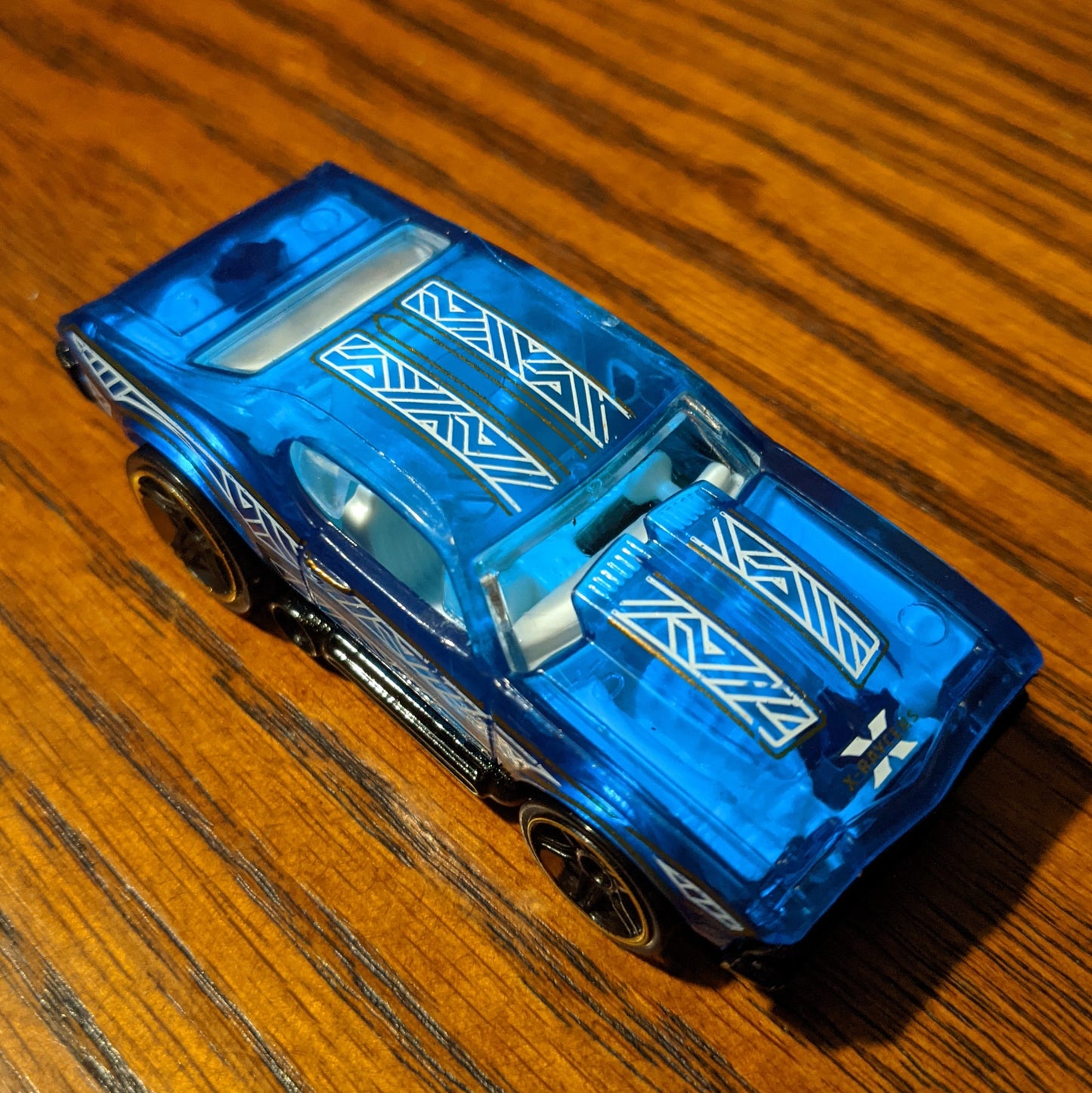 '69 Chevelle (Clear Blue) - X-Raycers - Hot Wheels Basic Loose (2021)