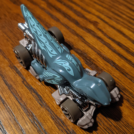 Veloci-Racer (Baby Blue) - Dino Riders - Hot Wheels Basic Loose (2021)