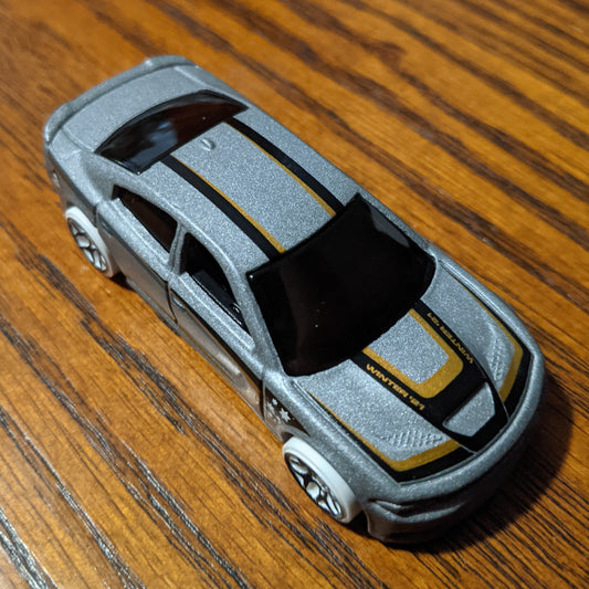 '15 Dodge Charger (Silver) - HW Winter - Hot Wheels Basic Loose (2021)