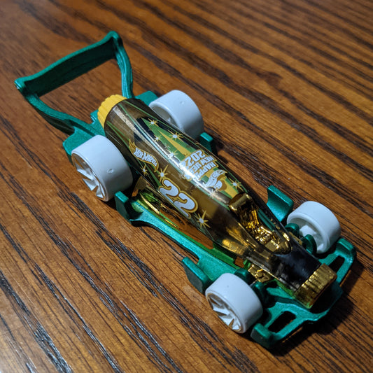 Carbonator (Clear Gold) - HW Winter - Hot Wheels Basic Loose (2021)