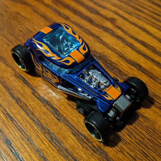 Mod Rod (Blue) - HW Flames - Hot Wheels Basic Loose (2021)