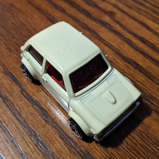 Custom '70 Honda N600 (Cream Yellow) - HW J-Imports - Hot Wheels Basic Loose (2021)