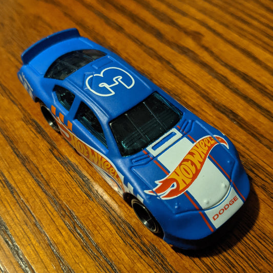 Dodge Charger Stock Car (Blue) - HW Race Team - Hot Wheels Basic Loose (2021)