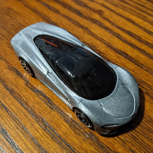 McLaren Speedtail (Metalflake Gray) - Factory Fresh - Hot Wheels Basic Loose (2021)