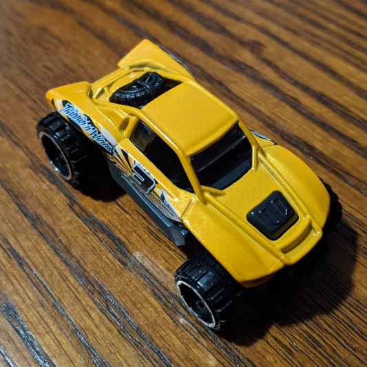 Twinnin' 'n Winnin' (Mustard) - HW Getaways - Hot Wheels Basic Loose (2021)