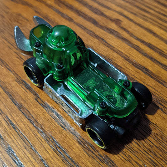 Speed Driver (Clear Green) - Experimotors - Hot Wheels Basic Loose (2021)