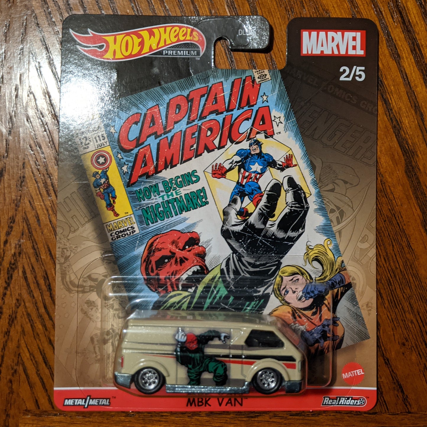 MBK Van (Red Skull) - Marvel Comics - Hot Wheels Premium Pop Culture (2021)