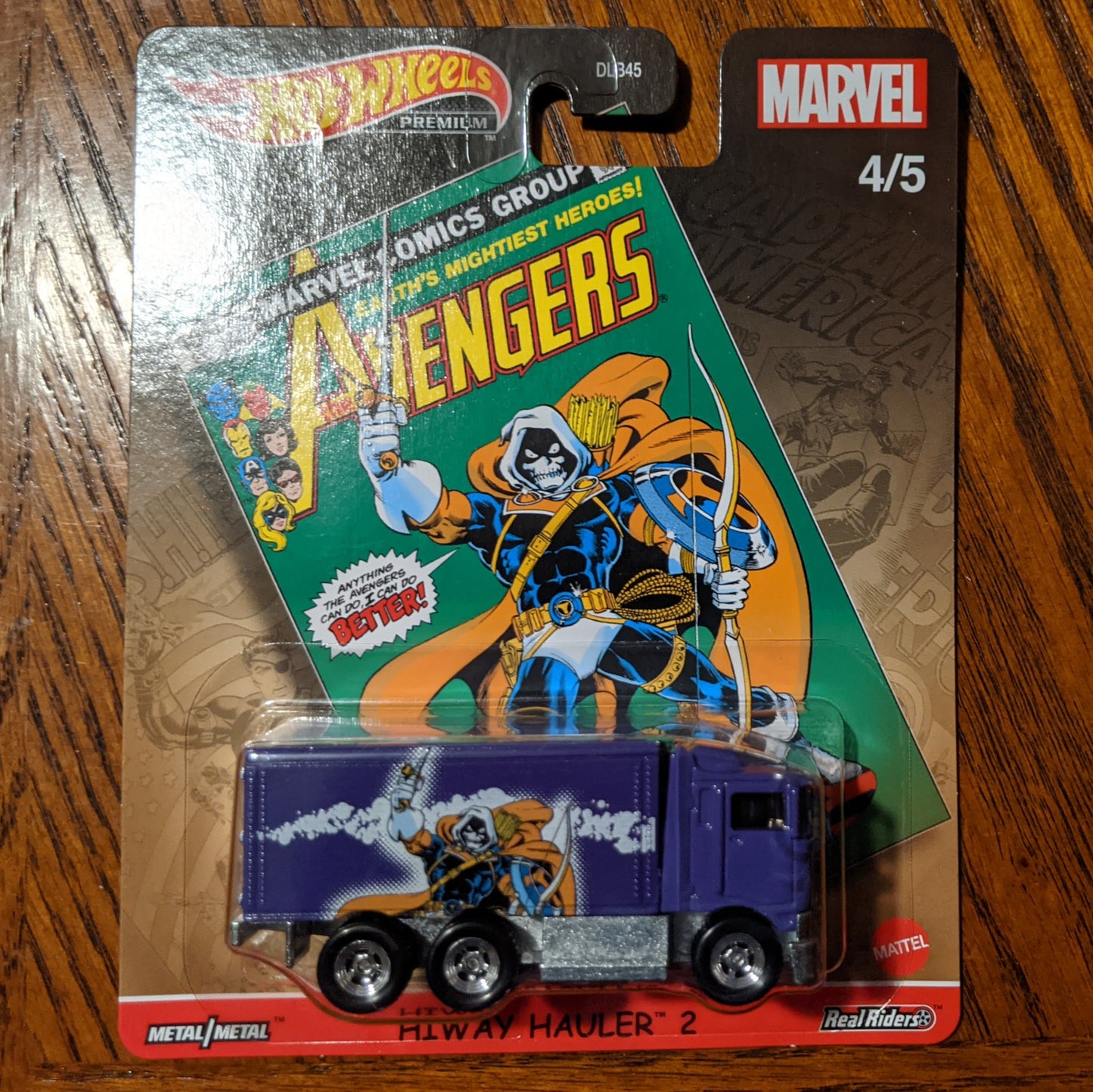 Hiway Hauler 2 (Taskmaster) - Marvel Comics - Hot Wheels Premium Pop Culture (2021)