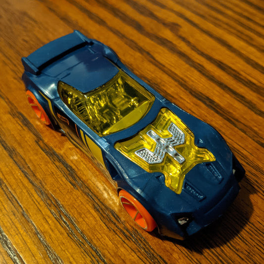 Nerve Hammer (Blue) - Track Stars - Hot Wheels Basic Loose (2020)