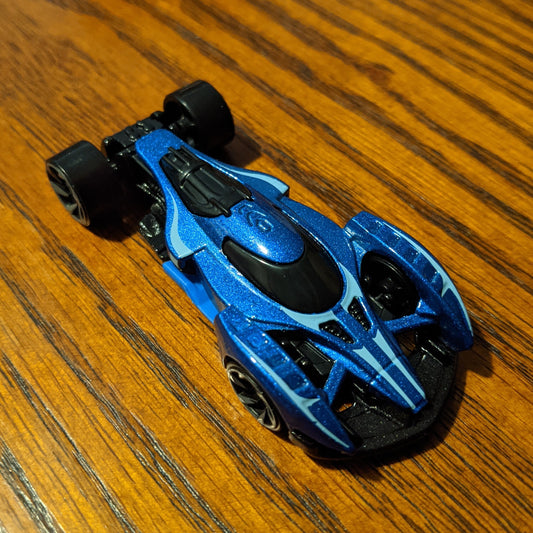Hyperfin (Blue) - HW Screen Time - Hot Wheels Basic Loose (2021)