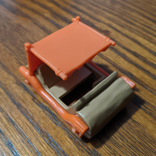 The Flintstones Flintmobile (Brown) - HW Screen Time - Hot Wheels Basic Loose (2020)