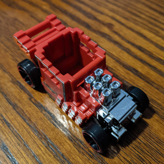 Pixel Shaker (Red) - HW Ride-Ons - Hot Wheels Basic Loose (2020)