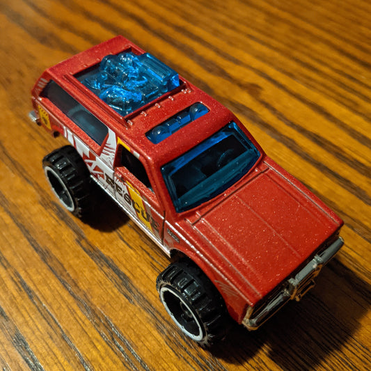 Chevy Blazer 4x4 (Red) - HW Zombies - Hot Wheels Basic Loose (2020)