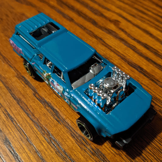Cruise Bruiser (Turquoise) - HW Zombies - Hot Wheels Basic Loose (2021)